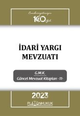 Platon 2023 İdari Yargı Mevzuatı Platon Hukuk Yayınları