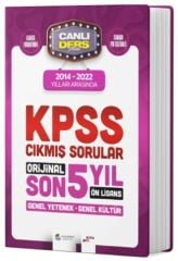 Akademi Denizi 2024 KPSS Ön Lisans Son 5 Yıl Orijinal Çıkmış Sorular Çözümlü Akademi Denizi