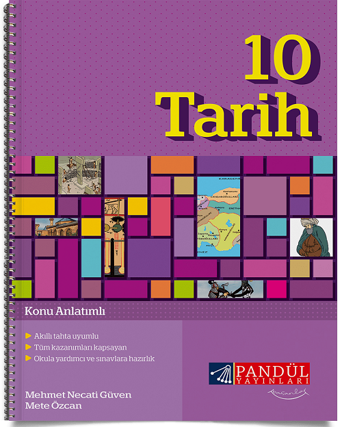 Pandül 10. Sınıf Tarih Konu Anlatımlı Defter Pandül Yayınları