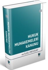 Adalet Hukuk Muhakemeleri Kanunu ve İlgili Mevzuat Adalet Yayınevi