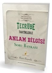 Pelikan KPSS DGS ALES YKS Taktiklerle Anlam Bilgisi Tecrübe Soru Bankası - Rüştü Bayındır Pelikan Yayınları