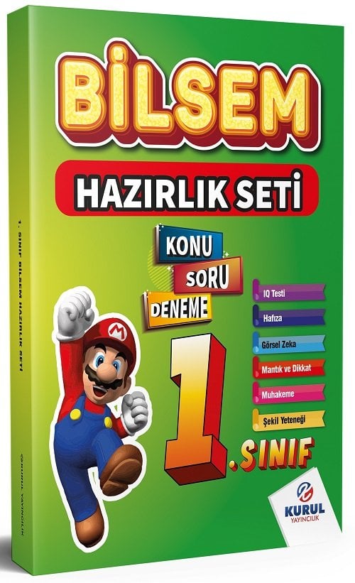 Kurul 1. Sınıf BİLSEM Hazırlık 3 lü Set Kurul Yayıncılık