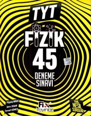 Fix Yayınları YKS TYT Fizik 45 Deneme Fix Yayınları