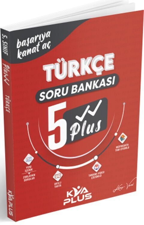 KVA Plus 5. Sınıf Türkçe Plus Soru Bankası KVA Plus Yayınları