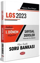 Data 2023 8. Sınıf LGS Sayısal Dersler 1. Dönem Soru Bankası Data Yayınları