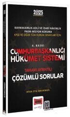 Yargı 2025 KPSS Hakimlik Kaymakamlık Cumhurbaşkanlığı Hükümet Sistemi Çözümlü Sorular Yargı Yayınları