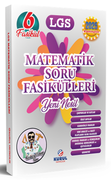 Kurul 2025 8. Sınıf LGS Matematik Soru Fasikülleri Seti Kurul Yayıncılık