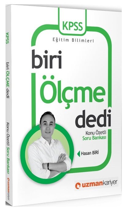 Uzman Kariyer KPSS Biri Ölçme Dedi Konu Özetli Soru Bankası - Hasan Biri Uzman Kariyer Yayınları