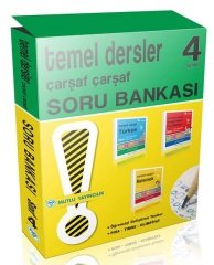 Mutlu 4. Sınıf Temel Dersler Çarşaf Çarşaf Soru Bankası 3 Kitap Set Mutlu Yayınları