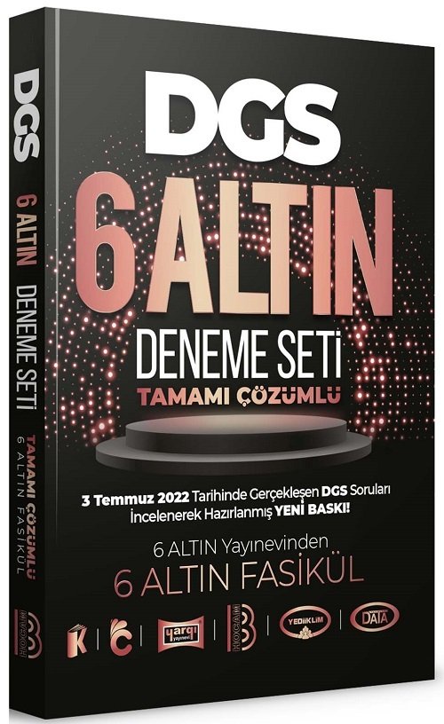 Benim Hocam 2023 DGS 6 Altın Deneme Çözümlü Benim Hocam Yayınları