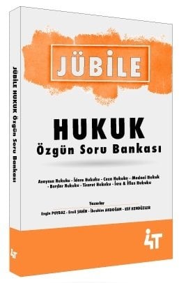 4T Yayınları KPSS A Grubu Jübile Hukuk Soru Bankası - Engin Poyraz 4T Yayınları