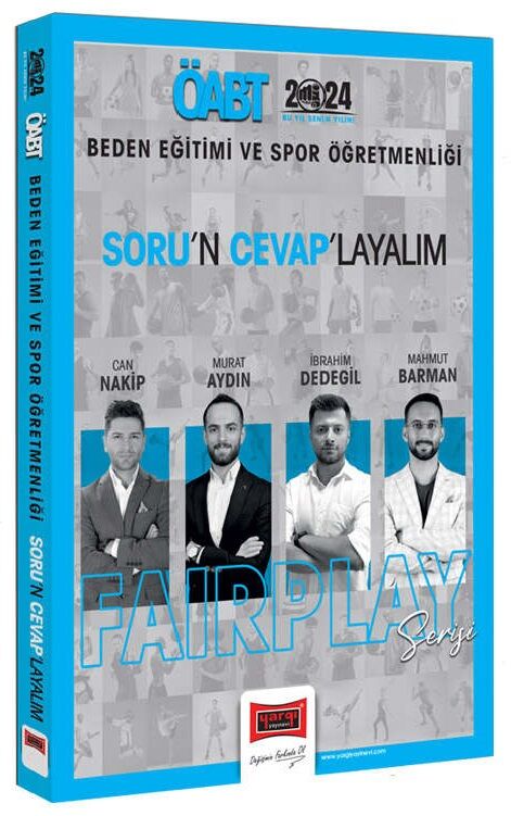 Yargı 2024 ÖABT Beden Eğitimi Öğretmenliği Fairplay Sorun Cevaplayalım Soru Cevap Kitabı Yargı Yayınları