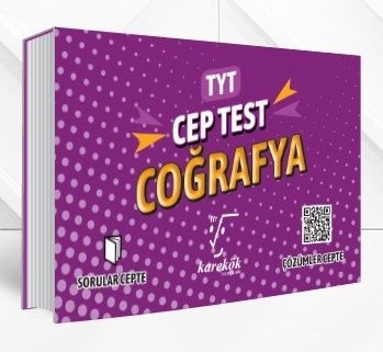 Karekök YKS TYT Coğrafya Cep Test Karekök Yayınları