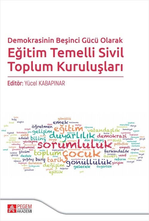 Pegem Eğitim Temelli Sivil Toplum Kuruluşlar - Yücel Kabapınar Pegem Akademi Yayınları