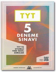 Marsis YKS TYT Tüm Dersler 5 Deneme Video Çözümlü Marsis Yayınları