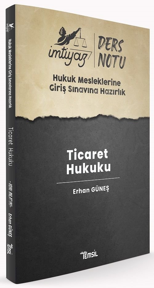 Temsil İMTİYAZ HMGS Ticaret Hukuku Ders Notu - Erhan Güneş Temsil Kitap Yayınları