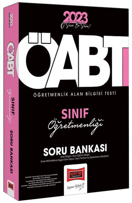 Yargı 2023 ÖABT Sınıf Öğretmenliği Soru Bankası Yargı Yayınları