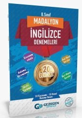 Gezegen 8. Sınıf İngilizce Madalyon 20 Deneme Gezegen Yayınları