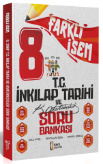 İsem 8. Sınıf Farklı İsem TC İnkılap Tarihi ve Atatürkçülük Soru Bankası İsem Yayıncılık