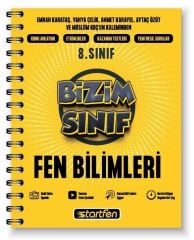 Startfen 8. Sınıf Fen Bilimleri Bizim Sınıf Defter Startfen Yayınları