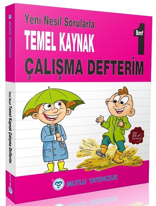 Mutlu 1. Sınıf Temel Kaynak Çalışma Defterim Mutlu Yayınları