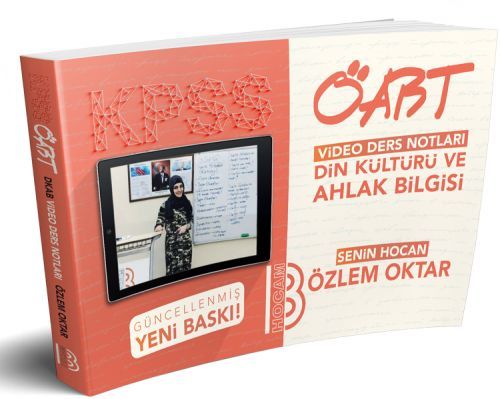 Benim Hocam 2019 ÖABT Din Kültürü ve Ahlak Bilgisi Video Ders Notları Benim Hocam Yayınları