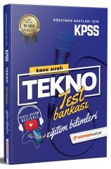 SÜPER FİYAT - Uzman Kariyer KPSS Eğitim Bilimleri Tekno Test Bankası Yaprak Test Uzman Kariyer Yayınları