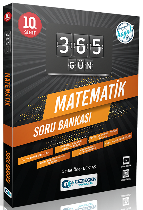 Gezegen 10. Sınıf Matematik 365 Gün Soru Bankası Gezegen Yayınları