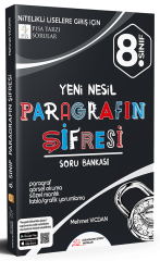 Paragrafın Şifresi 8. Sınıf Paragraf Yeni Nesil Soru Bankası - Mehmet Vicdan Paragrafın Şifresi Yayınları