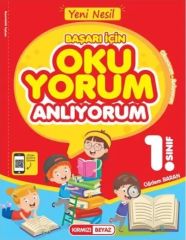 Kırmızı Beyaz 1. Sınıf Başarı İçin Okuyorum Anlıyorum Kırmızı Beyaz Yayınları