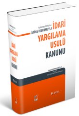 Adalet İdari Yargılama Usulü Kanunu - Celal Karavelioğlu Adalet Yayınevi