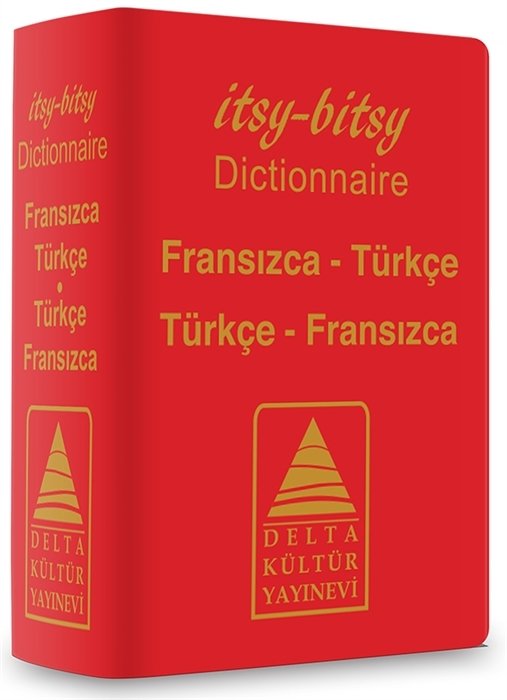 Delta Kültür Itsy Bitsy Fransızca-Türkçe Türkçe-Fransızca Mini Sözlük Delta Kültür Yayınları