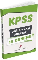 Anahtar Kitap KPSS Coğrafyanın Anahtarı 15 Deneme - Vedat Biçim, Numan Ötas Anahtar Kitap