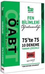 Yargı 2022 ÖABT Fen Bilimleri Öğretmenliği 75 te 75 10 Deneme Çözümlü Yargı Yayınları