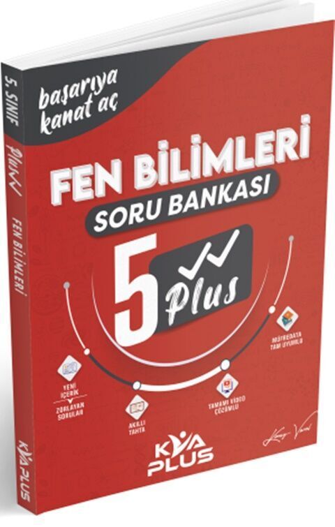 KVA Plus 5. Sınıf Fen Bilimleri Plus Soru Bankası KVA Plus Yayınları