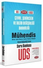 Data 2023 GYS ÜDS Çevre ve Şehircilik Bakanlığı Mühendis Soru Bankası Ünvan Değişikliği Data Yayınları