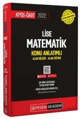 Pegem 2022 ÖABT Lise Matematik Öğretmenliği Konu Anlatımlı Modüler Set 4 Kitap Pegem Akademi Yayınları