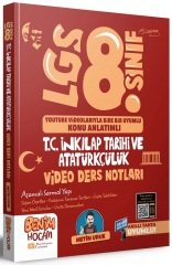 Benim Hocam 8. Sınıf LGS TC İnkılap Tarihi ve Atatürkçülük Video Ders Notları Benim Hocam Yayınları