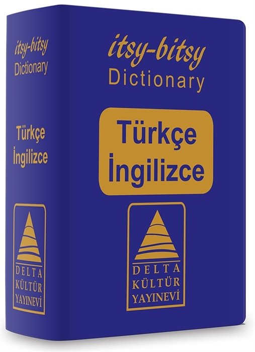 Delta Kültür Itsy Bitsy Türkçe-İngilizce Mini Sözlük Delta Kültür Yayınları