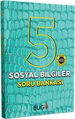 Buga 5. Sınıf Sosyal Bilgiler Soru Bankası Buga Yayınları