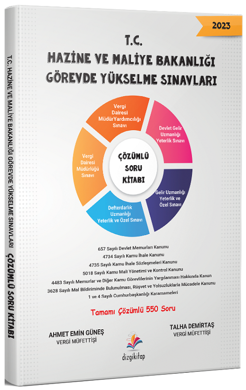 Dizgi Kitap 2023 GYS Hazine ve Maliye Bakanlığı Soru Bankası Çözümlü Görevde Yükselme Dizgi Kitap