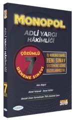 SÜPER FİYAT - Monopol 2019 Adli Yargı Hakimliği 7 Deneme Çözümlü Monopol Yayınları