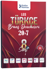 Krallar Karması 8. Sınıf LGS Türkçe 20x7 Branş Denemeleri Krallar Karması