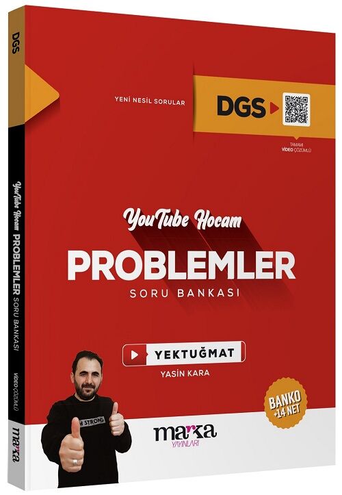 Marka 2025 DGS Problemler Youtube Hocam Soru Bankası Çözümlü - Yektuğ Mat Marka Yayınları