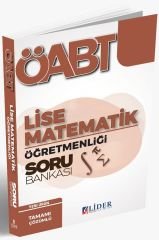 Lider ÖABT Lise Matematik Öğretmenliği Soru Bankası Çözümlü Lider Yayınları