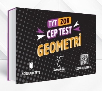 Karekök YKS TYT Geometri Zor Cep Test Karekök Yayınları