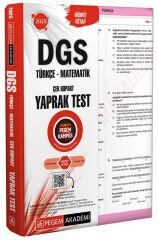 Pegem 2025 DGS Yaprak Test Pegem Akademi Yayınları