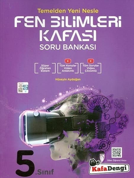 Kafadengi 5. Sınıf Fen Bilimleri Kafası Soru Bankası Kafadengi Yayınları