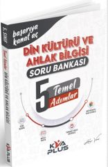 KVA Plus 5. Sınıf Din Kültürü ve Ahlak Bilgisi Temel Adımlar Soru Bankası KVA Plus Yayınları