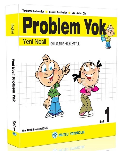 Mutlu 1. Sınıf Problem Yok Mutlu Yayınları